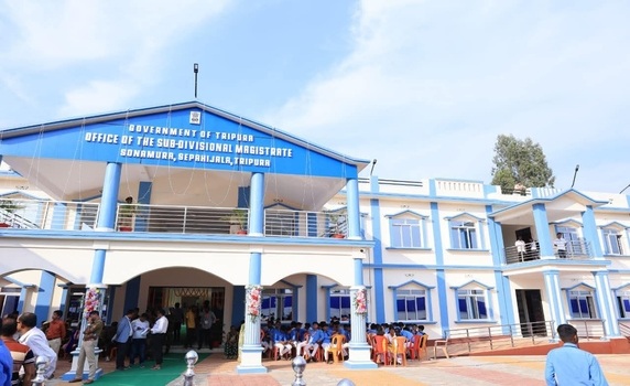 New office building of SDM Sonamura in Sepahijala district inaugurated.